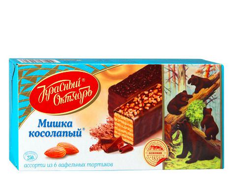 Вафельный торт мишка косолапый калорийность