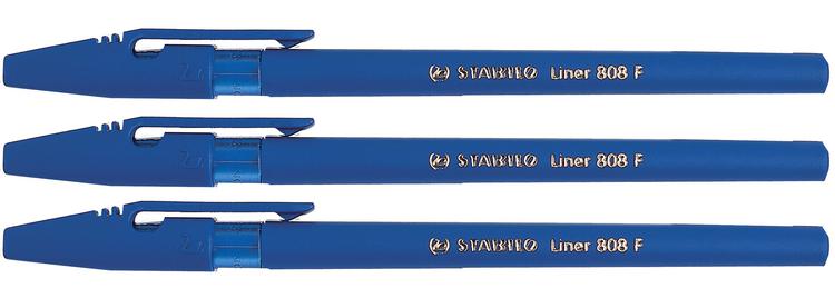 Три синие ручки. Шариковая ручка Стабило линер 808. Ручка 0.3 мм Стабило. Ручки шариковые excel Stabilo 0,3 мм синие 4 шт. Ручка BRAUBERG Stabilo.