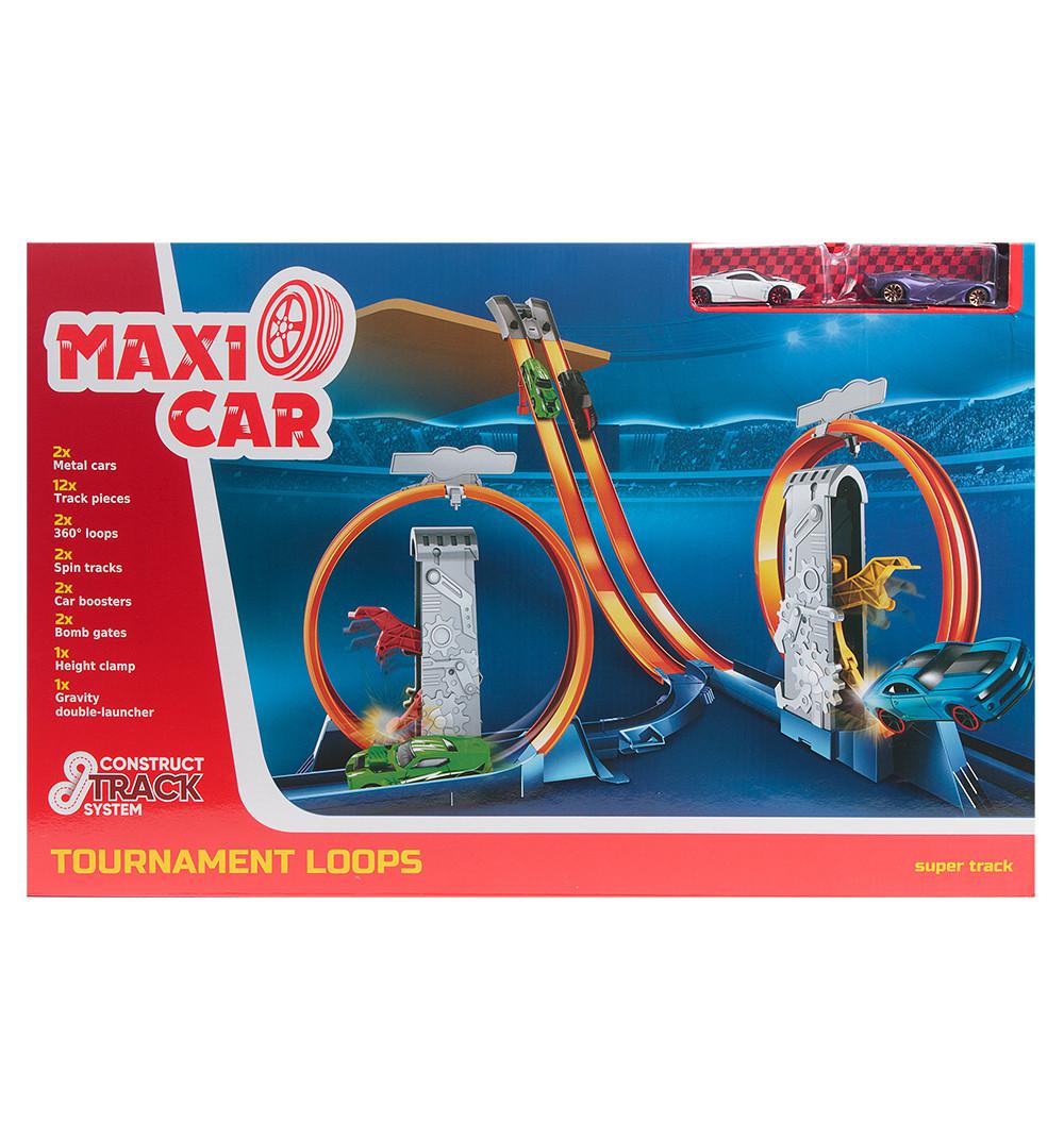 Включи трек 2. Трек Maxi car super track Tournament loops i-s8847. Maxi car, набор игровой 