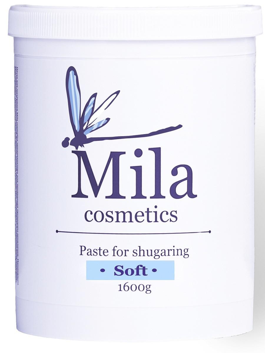 Soft cosmetics. Паста для шугаринга Mila. Паста для шугаринга Мила. Mila Cosmetics Medium паста для шугаринга. Сахарная паста Мила для бикини.