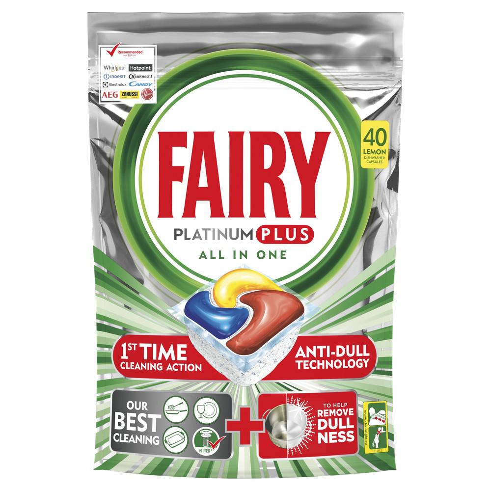 Таблетки для посудомоечной машины Fairy Platinum Plus 50 шт