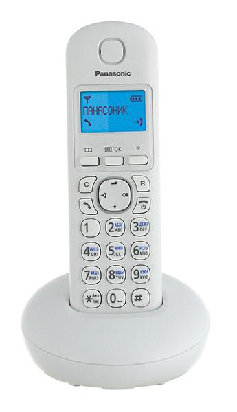 Беспроводной телефон Dect Panasonic, белый, арт. KX-TGB210RUW