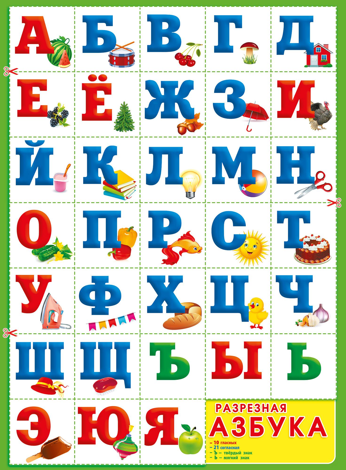 Порядок русского алфавита картинка. Плакат "Азбука" разрезной, а2. Плакат Азбука разрезной а1. Разрезная Азбука для детей. Алфавит для детей.