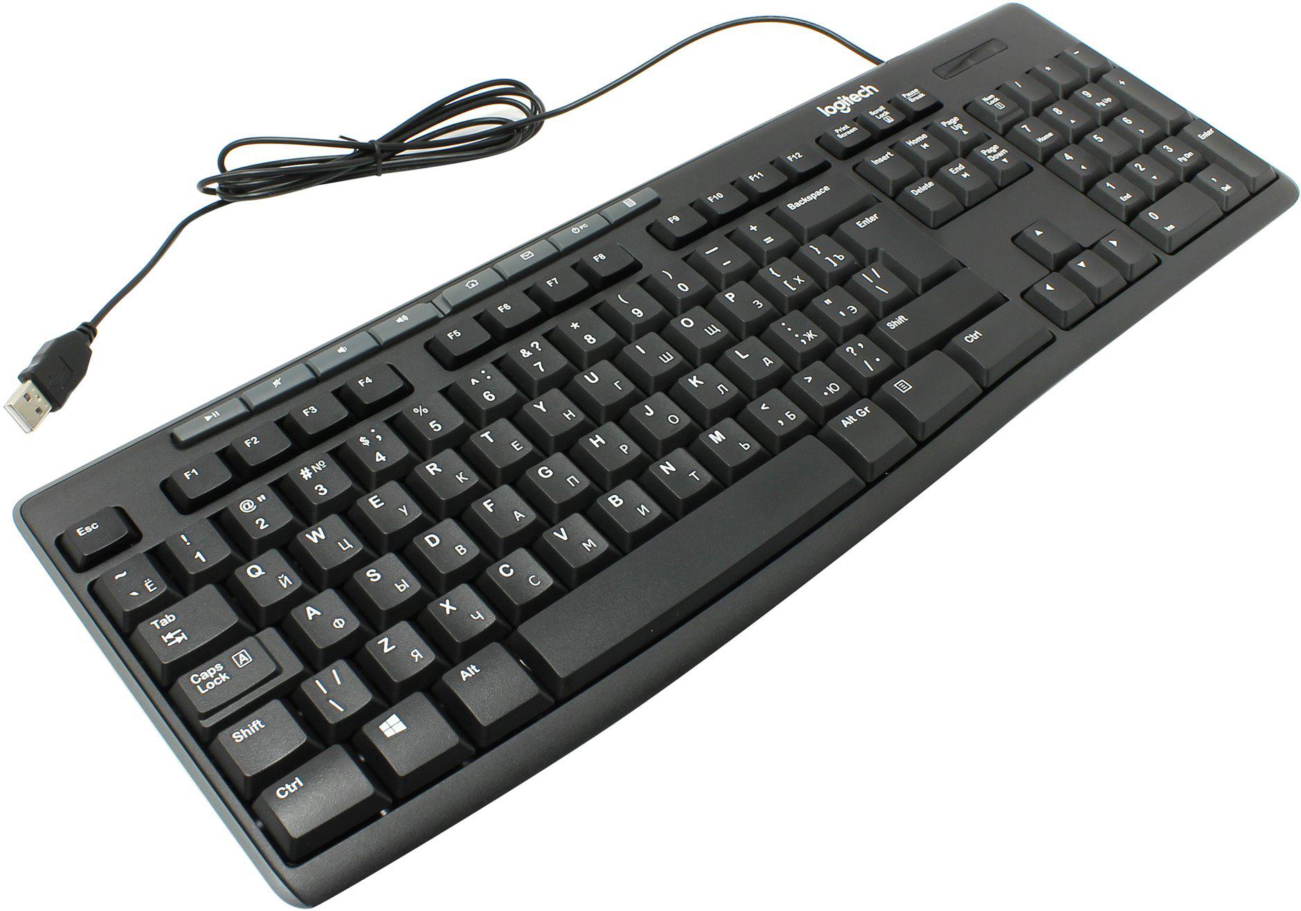 Клавиатура Logitech k200 USB