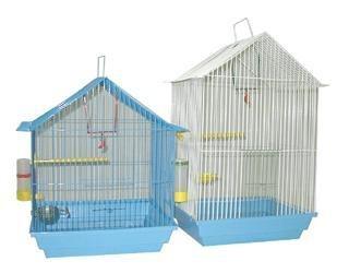 Клетка для птиц, домик, большая (комплект), 35x28x55 см