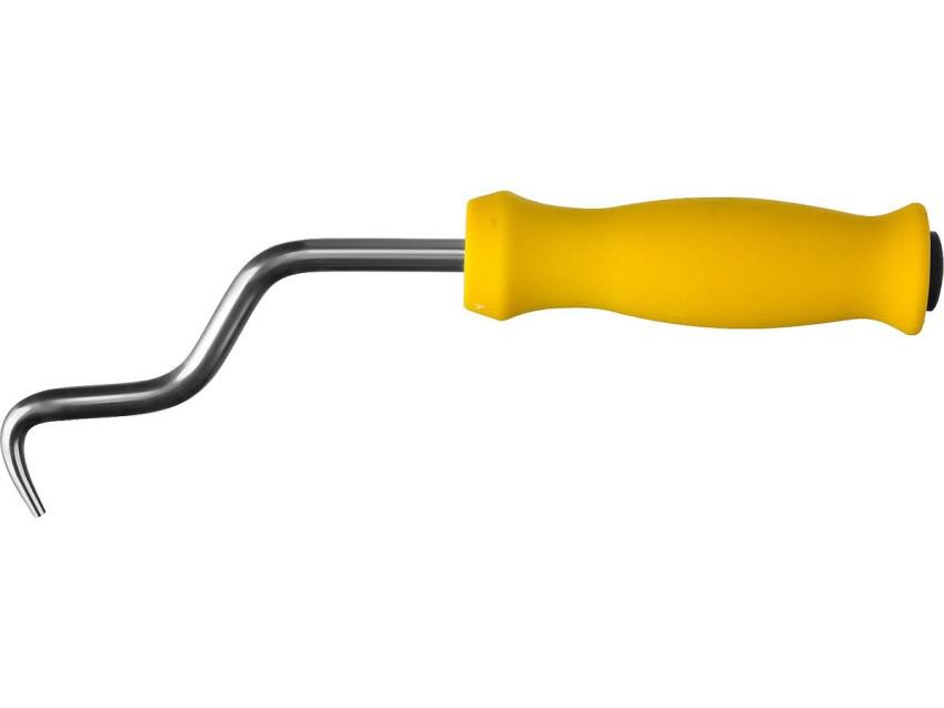 Крюк для вязки проволоки, пластиковая рукоятка, 215 мм