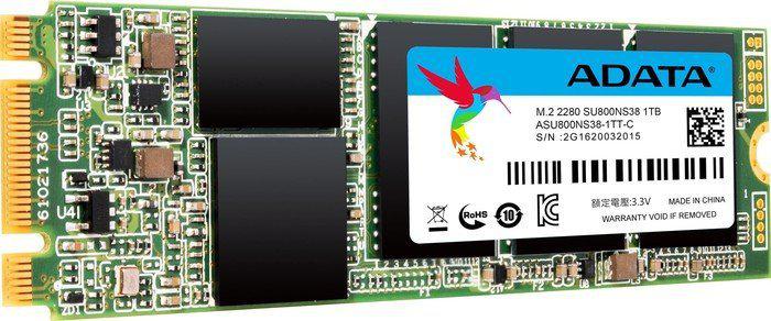 Твердотельный накопитель ADATA SSD SU800, 1024 Гб, арт. ASU800NS38-1TT-C