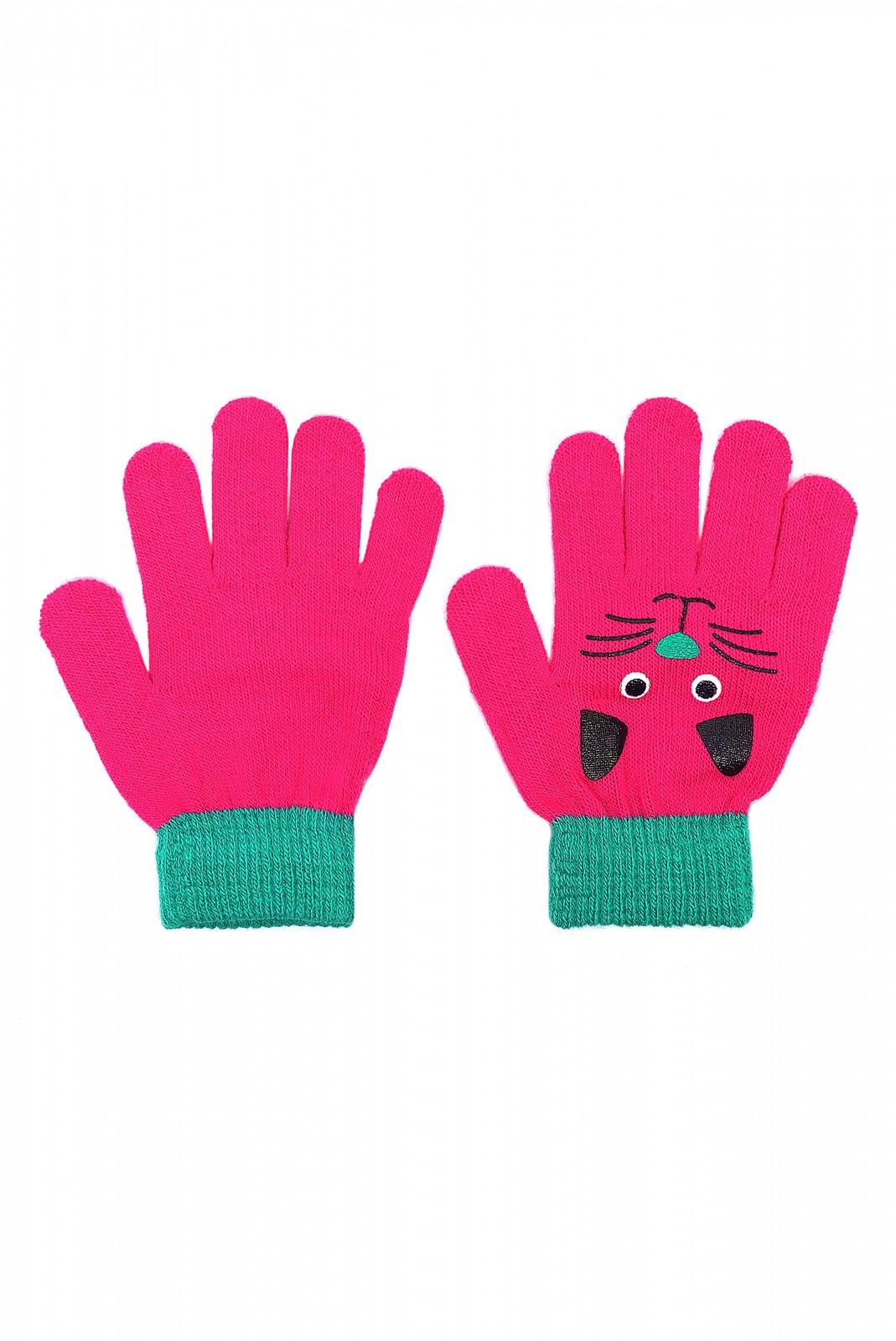Разноцветные перчатки для детей