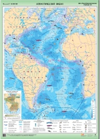 Карта атлантического океана 7 класс
