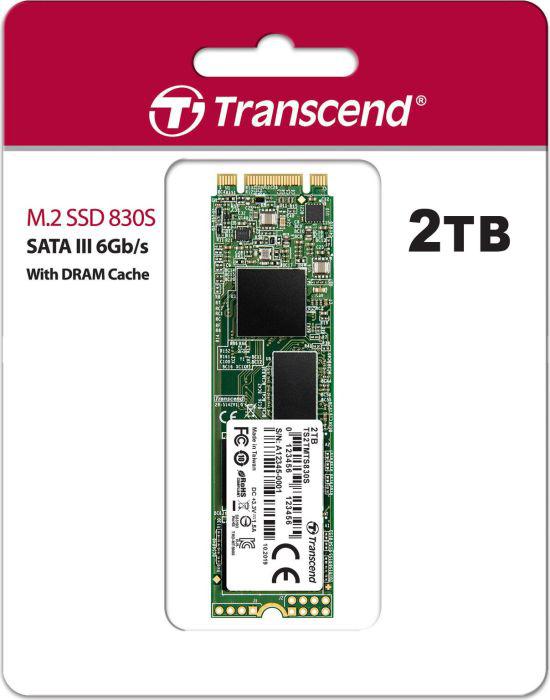 Твердотельный диск Transcend MTS830, 2 Тб, арт. TS2TMTS830S