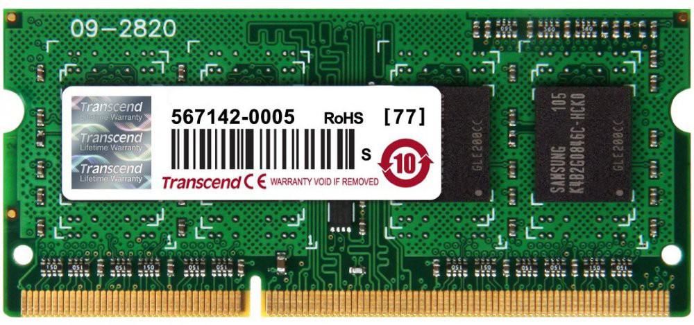 Модуль памяти Transcend 16GB SO-DIMM DDR4, 2666МГц, арт. JM2666HSE-16G