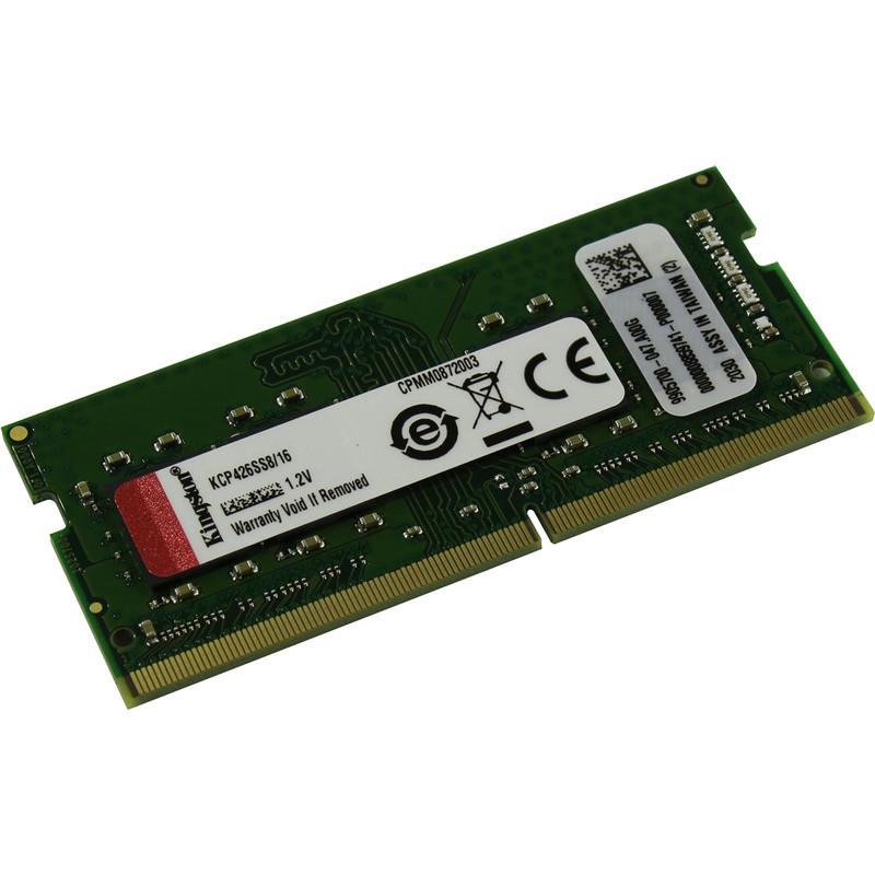 Память оперативная Kingston 16GB DDR4 2666MHz, арт. KCP426SS8/16