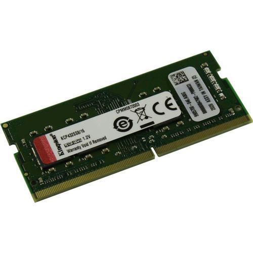 Память оперативная Kingston DDR4 16 Гб, арт. KCP432SS8/16