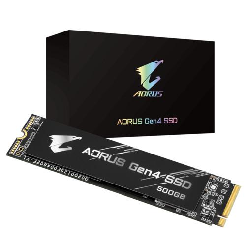 Твердотельный диск Gigabyte AORUS, 500 Гб, арт. GP-AG4500G