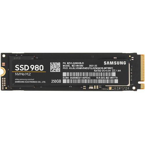 Твердотельный накопитель Samsung SSD 980, 250 Гб, арт. MZ-V8V250BW