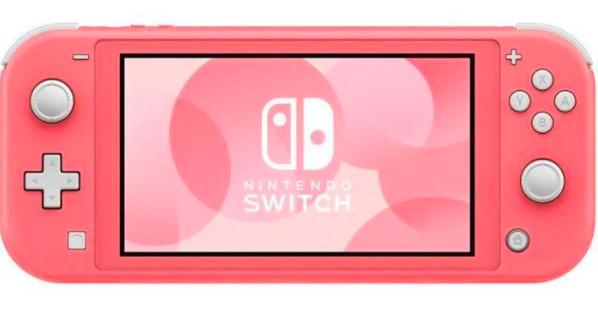 Консоль Nintendo Switch Lite, кораллово-розовый