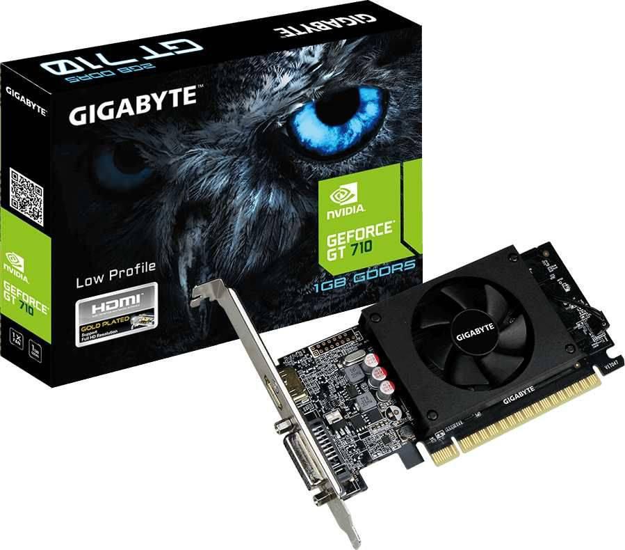 Видеокарта nVidia GeForce GT710 Gigabyte 1Gb (GV-N710D5-1GL V2)