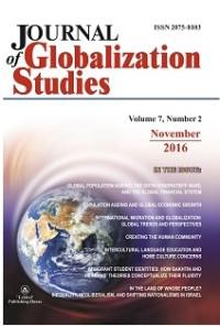 Журнал глобализационных исследований. Международный журнал на английском языке. "Journal of Globalization Studies" Volume 7, Number 2, 2016