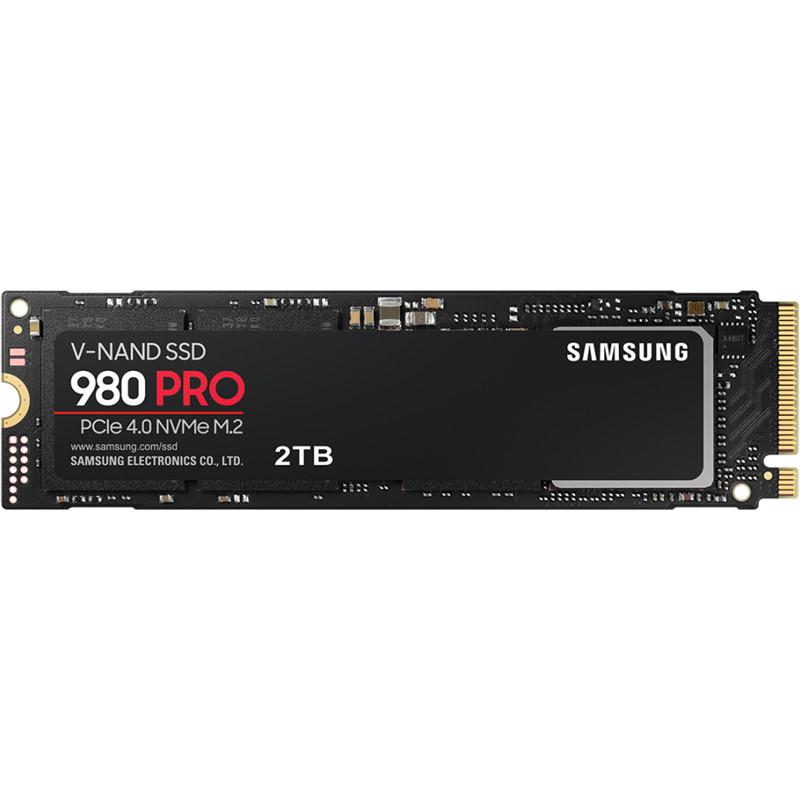 Твердотельный накопитель Samsung SSD 980 PRO, 2 Тб, арт. MZ-V8P2T0BW