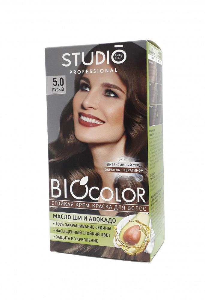 Студио русый. Крем-краска Studio Biocolor 50/50/15мл тон 5.0 русый. Краска Биоколор 5.0 русый, 50/50/15 мл. Краска для волос студио Биоколор шоколад. Краска студио био колор тон 6.45.