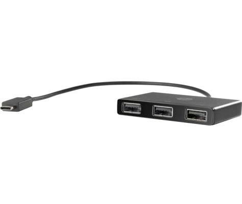 Адаптер портов HP USB-C to 3 USB-A Hub (Z6A00AA)