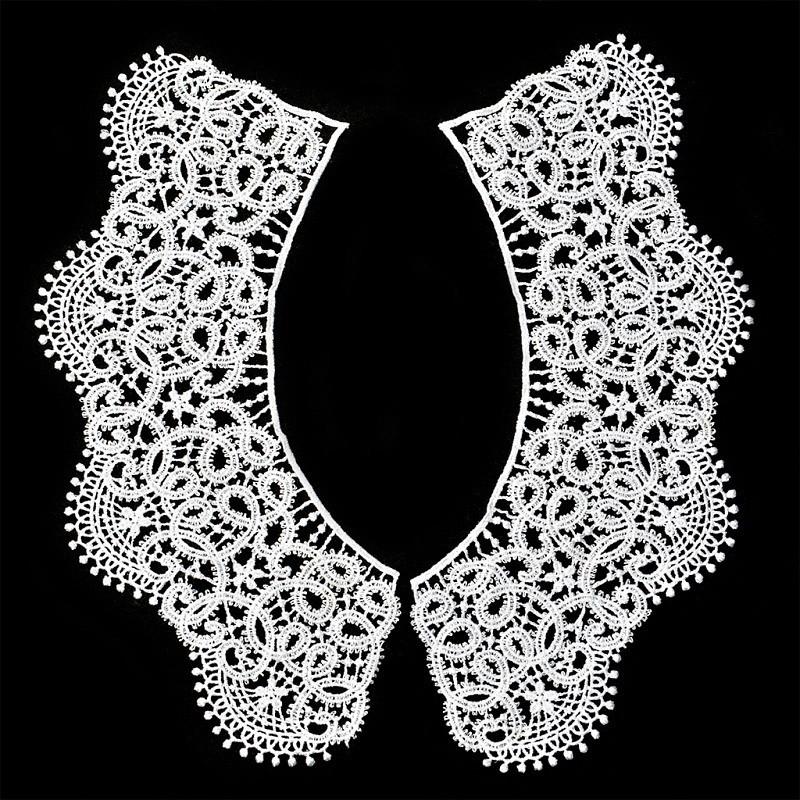 Белый уп. Гипюровый воротник. Воротничок из гипюра розового цвета. Воротник оплечье. Кафф скорпион.