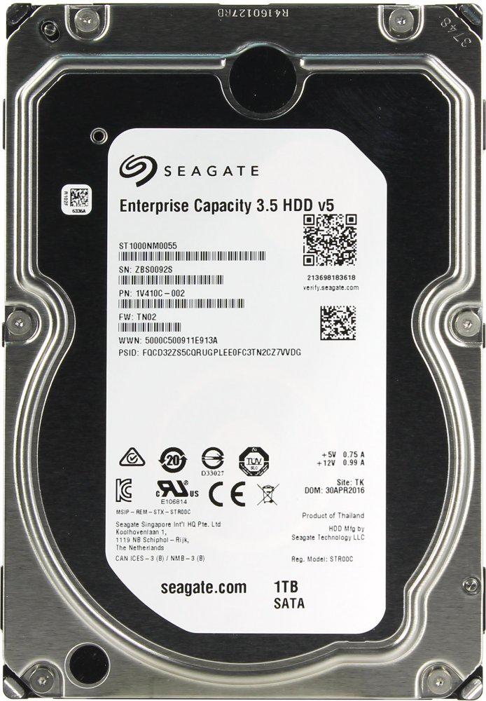 Жесткий диск Seagate SATAIII Enterprise Capacity, 1 Тб, арт. ST1000NM0055