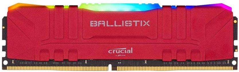 Модуль памяти Crucial Ballistix Red RGB 8GB, арт. BL8G36C16U4RL