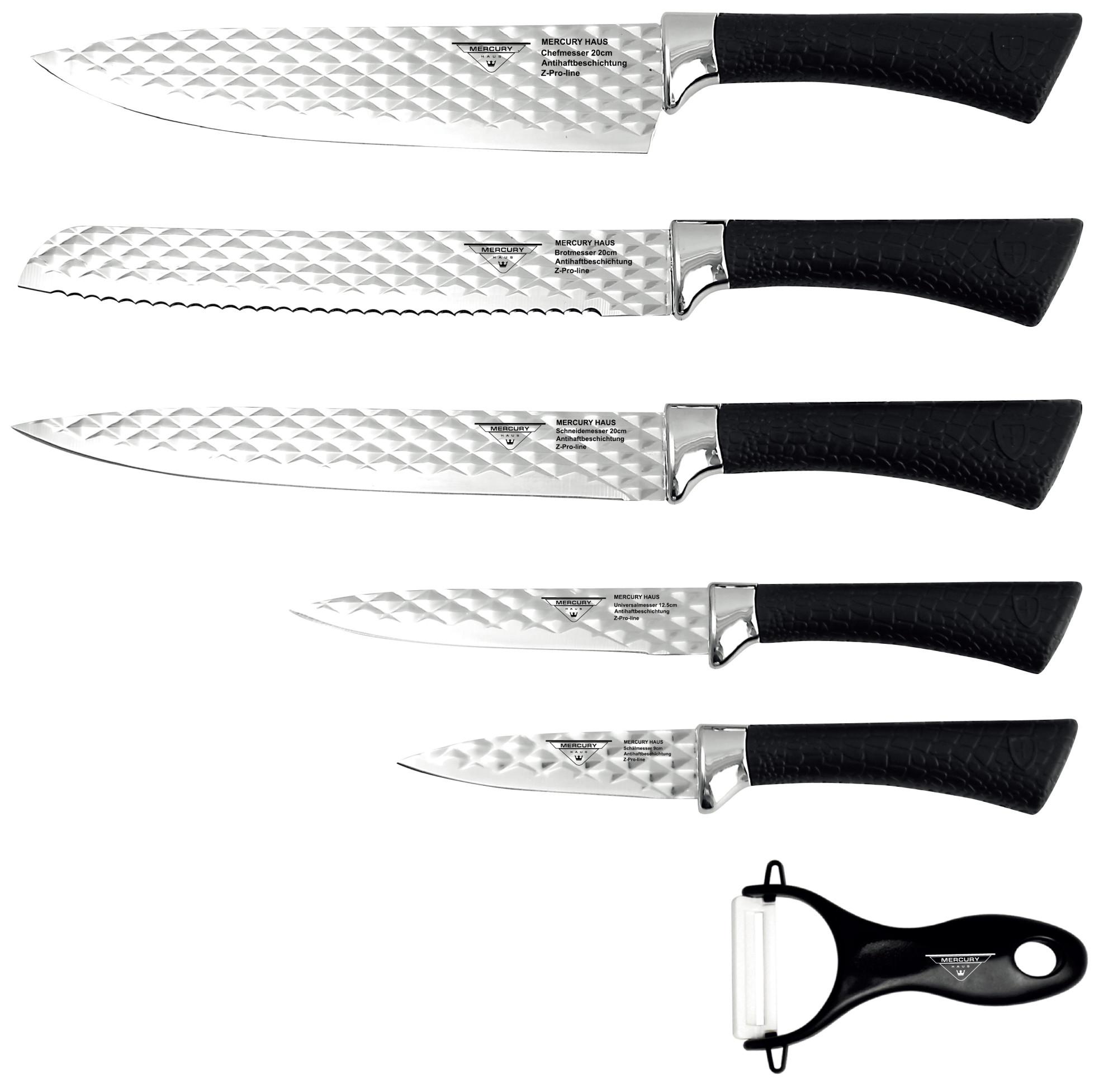 Mercury ножи. набор ножей 6пр "mercuryhaus", mc - 9271. Mercury ножи. набор ножей mercury mc-7160. Mercury ножи.
