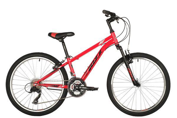 Велосипед FOXX 24" AZTEC, красный, размер рамы 14"