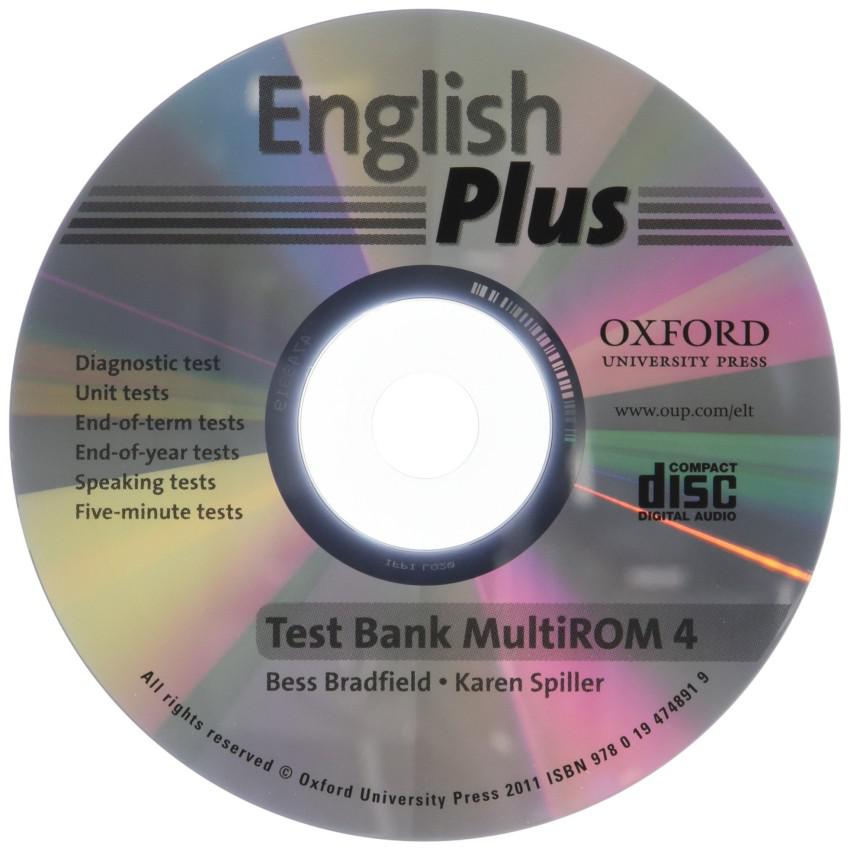 Oxford cd. English Plus. English Plus 2. Test Bank MULTIROM. English Plus 4.