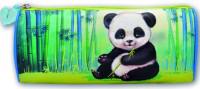 Пенал школьный без наполнения "Маленькая панда", 20x8x6,5 см