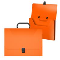 Портфель "Diagonal Neon", A4, оранжевый