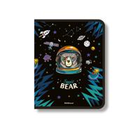 Папка для тетрадей на молнии "Space Bear", A4+