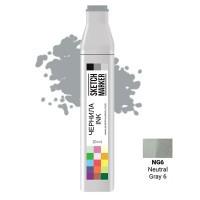Заправка для маркеров Sketchmarker, цвет: NG6 нейтральный серый 6
