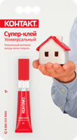 Супер-клей "Контакт", универсальный, 3 г
