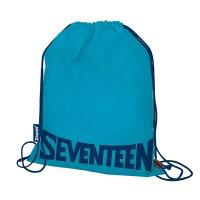 Мешок для обуви "Seventeen", 43x34x1 см, цвет: голубой