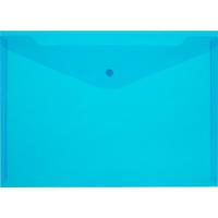 Папки-конверты "Элементари", 150 мкм, синие, 10 штук