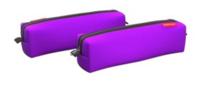 Пенал "Квадро mini. Neon Violet", 210x50x50 мм