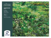 Альбом для акварели "Van Gogh National Gallery", 18x24 см, 12 листов