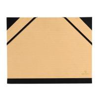 Папка Canson "Carton a Dessin Tendance", 2 эластичные резинки, 32x45 см, цвет: коричневый крафт