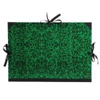 Папка Canson "Carton a Dessin Classic", на 3 шнурках, 61x81 см, цвет: зеленый