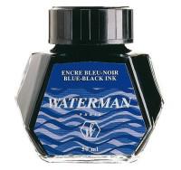 Флакон с чернилами для перьевой ручки Waterman, Blue/Black, 50 мл, темно-синий, арт. WS0110720