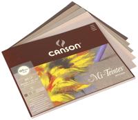 Альбом для пастели Canson Mi-Teintes 5 серых цветов, 24x32 см, 160 г/м2, 30 листов