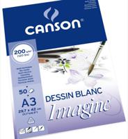 Альбом для графики "Canson Imagine", 29,7x42 см, 50 листов, 200 г/м2