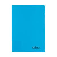 Папка-уголок "Stilsy", неоновые цвета (цвет: голубой), арт. ST 231501
