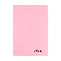 Папка-уголок "Stilsy", неоновые цвета (цвет: светло-розовый), арт. ST 231501