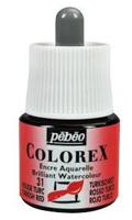 Акварельные чернила PEBEO "Colorex", 45 мл, цвет: 341-031 красный турецкий