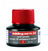 Пигментные чернила "Edding-RBTK 25", 25 мл, красные