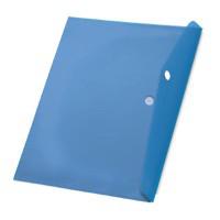 Папка-конверт с кнопкой, А4, синяя (20 штук)